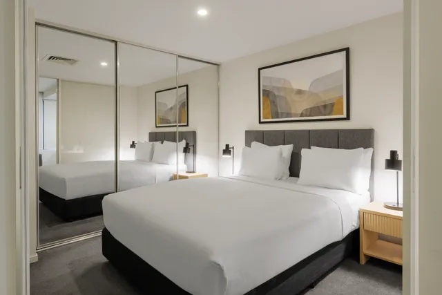 شقة بغرفة نوم واحدة، Oaks Melbourne Flemington Suites 1/4