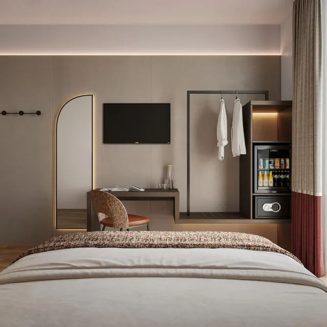 غرفة بسرير كينج، Mokinba Hotel Baviera 8/9