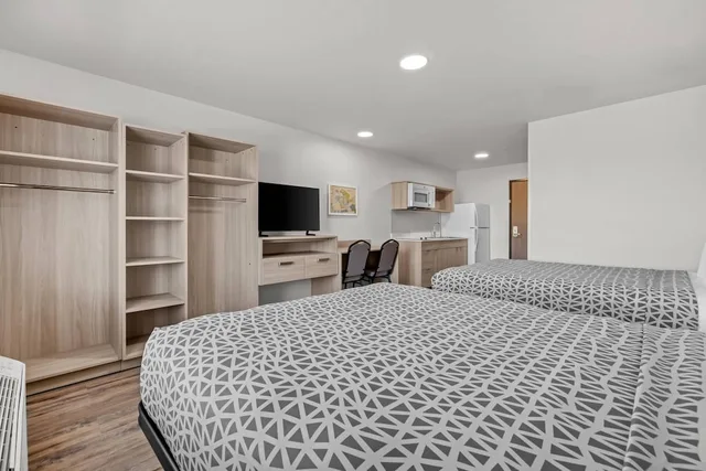 جناح بسريرين كوين، WoodSpring Suites Manteca - Stockon South 3/9