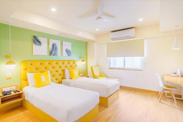 غرفة قياسية بسريرين منفصلين، Bloom Hotel - Cyber Towers 3/3