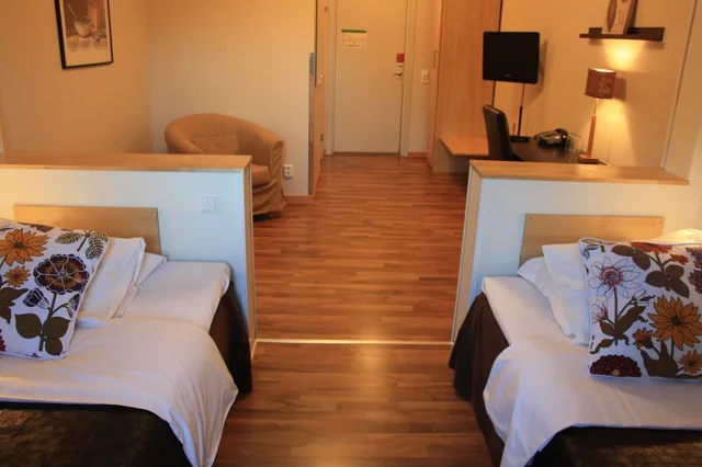 Room, Single Bed, Hotell Lyktan 6/8