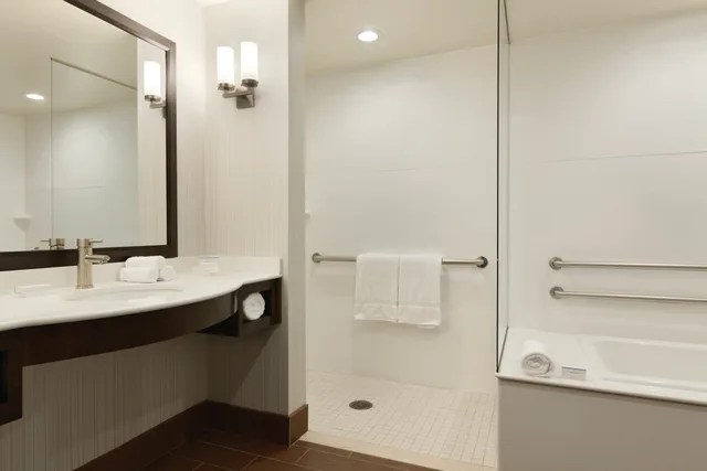 جناح بسرير كينج لذوي الإعاقة، Hilton Garden Inn Boston Logan Airport 3/3