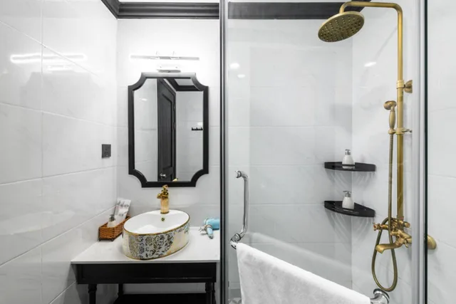 غرفة ديلوكس بسريرين منفصلين، Le Palmier Phu Quoc Hotel 3/4