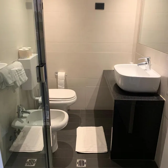 غرفة بسرير مزدوج، Hotel San Carlo 3/4