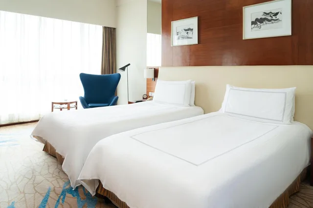 غرفة قياسية بسرير مزدوج، Paradox Kunshan Hotel 4/5