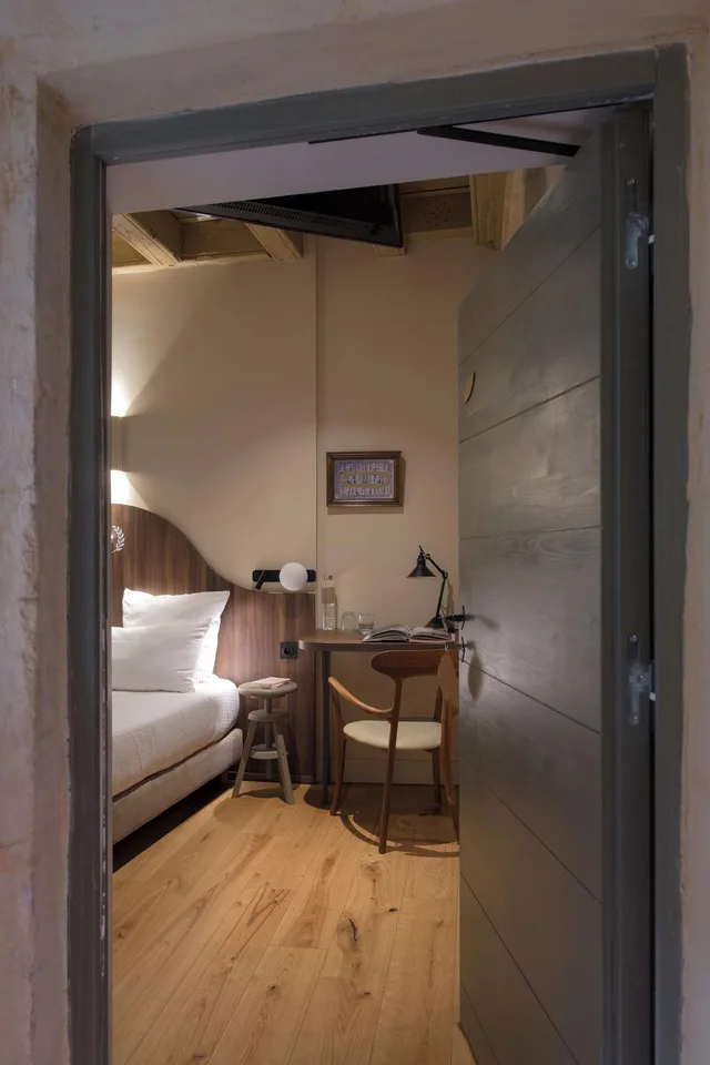 غرفة بسرير مزدوج، Hotel Saint Paul Lyon 5/7