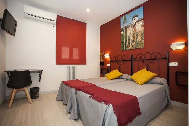 غرفة اقتصادية بسرير مزدوج أو سريرين منفصلين، Hostal Aresol 1/4
