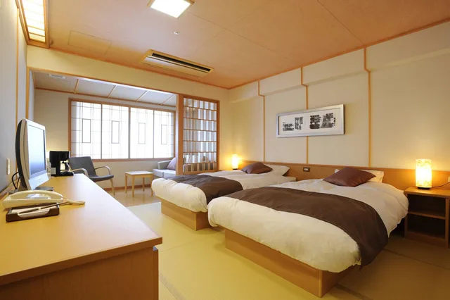 غرفة قياسية بسريرين منفصلين، Hotel Taisetsu ONSEN&CANYON RESORT 1/4