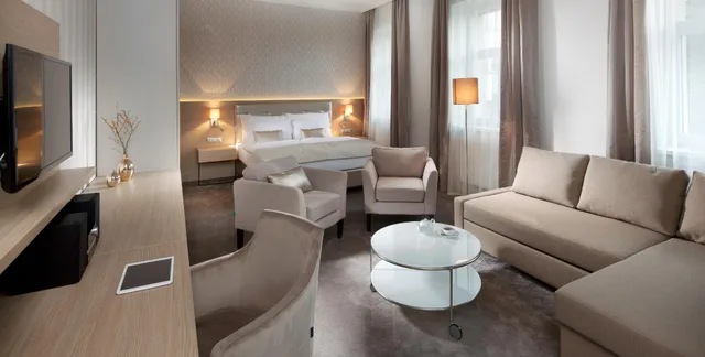 استوديو بغرفة نوم واحدة بمطبخ، Mamaison Residence Sulekova Bratislava 1/1