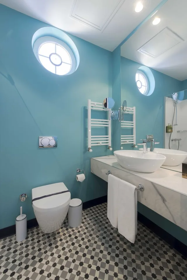 غرفة قياسية ثلاثية بسرير كينج وسرير فردي، Levent Lavandula Hotel 4/5