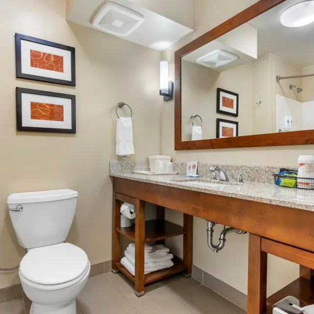 جناح بسرير كوين مع أريكة، Comfort Suites Redding - Shasta Lake 6/6
