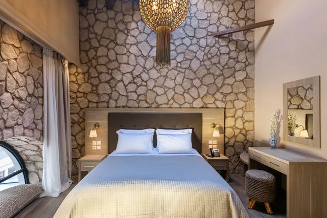جناح بسرير كوين مع أريكة، Athens Manor Houses 5/10