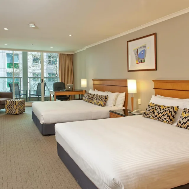 غرفة اقتصادية بسريرين منفصلين، Rydges Darling Square Apartment Hotel 1/4