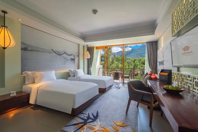 Garden Balcony Twin Grand، Angsana Lang Co 4/10