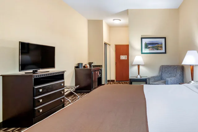غرفة قياسية بسرير كينج لذوي الإعاقة، Best Western Plus Victor Inn & Suites 4/6