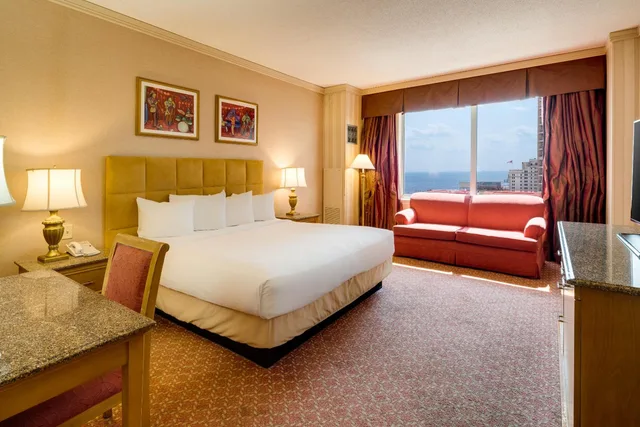 جناح عائلي بسرير كينج بغرفتي نوم، Showboat Atlantic City 4/9