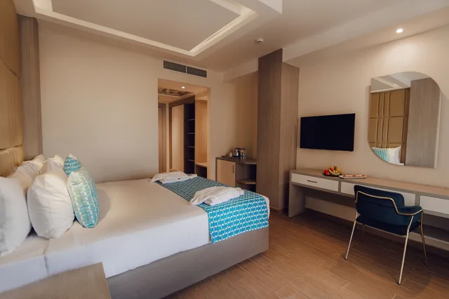 غرفة ديلوكس بسريرين منفصلين بإطلالة على الحديقة، Bellagio Beach Resort & Spa 1/7