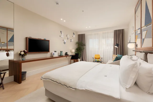 غرفة كلوب بإطلالة على البحر بشرفة، Dukley Hotel Resort 3/8