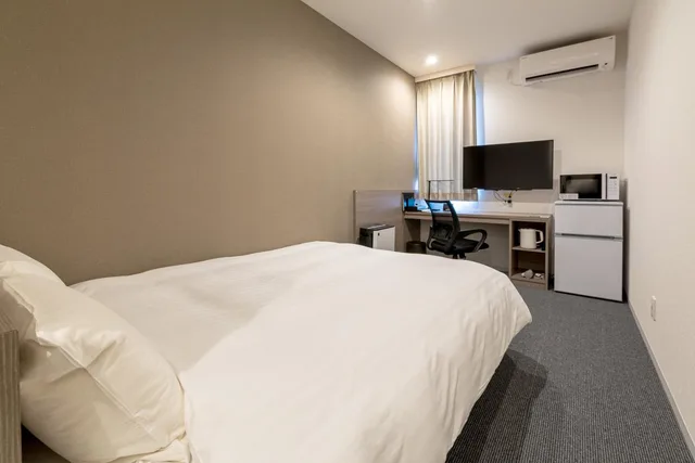 غرفة بسرير مزدوج، HOTEL R9 The Yard Kamisu 3/3