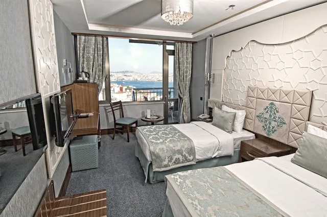 غرفة سوبيريور بإطلالة على البحر بشرفة، Grand Star Hotel Bosphorus 1/10