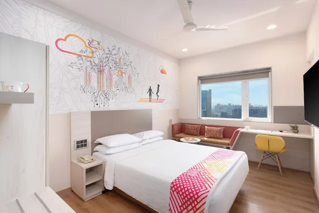 غرفة ديلوكس بسرير كوين، Ginger Andheri East 1/1