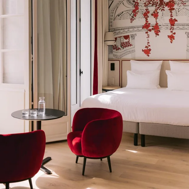 غرفة ديلوكس بسرير مزدوج، Hotel Majestic 6/10