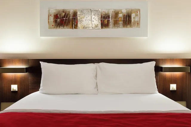 غرفة بريميوم بسرير كوين بإطلالة على البحيرة، Holiday Inn Strasbourg Nord 4/6