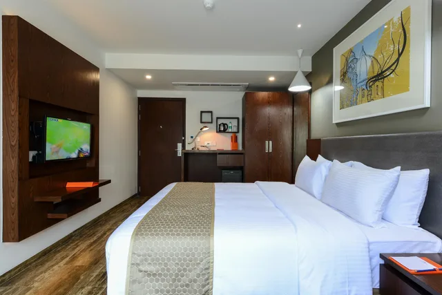 غرفة ديلوكس بسرير كوين، Howard Johnson by Wyndham Kolkata 3/7
