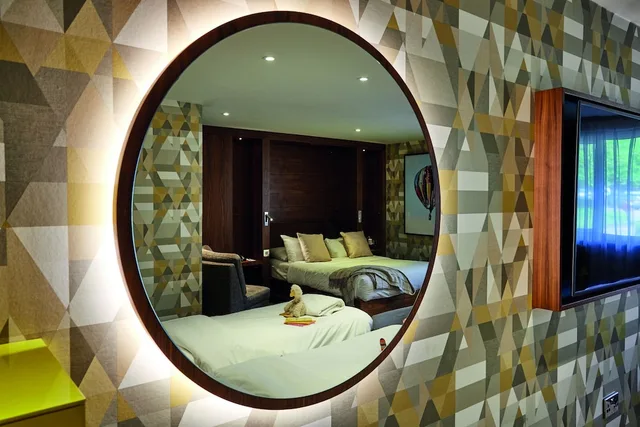 جناح عائلي بغرفة نوم واحدة، Aztec Hotel And Spa 4/4