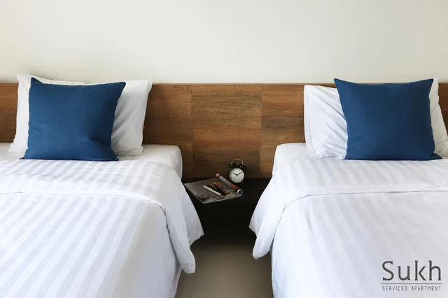 غرفة عائلية بسريرين منفصلين، Sukh Serviced Apartment 1/2