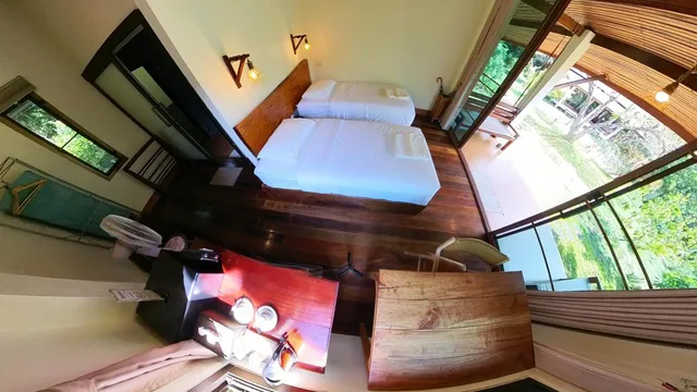 Bungalow, Twin Beds, with Fan، Phayamas Private Beach Resort 3/5