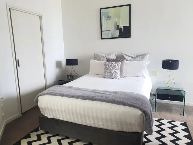 شقة ديلوكس بسرير كوين وسرير مزدوج بغرفتي نوم، Harbour Escape Apartments 4/10