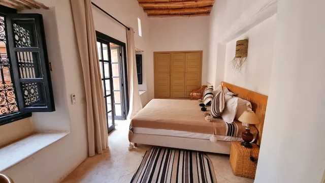 غرفة تقليدية بسرير كينج بحمام خاص، Tagadert Lodge 9/10