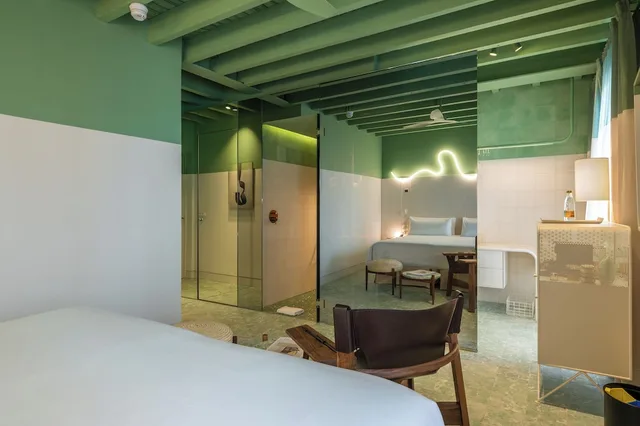 غرفة كلاسيكية بسرير كينج، Terreno Barrio Hotel 10/10