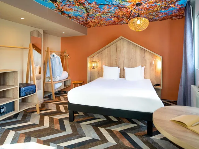 غرفة سوبيريور بسريرين مزدوجين مع أريكة، Ibis Style Chatenay-Malabry Paris Sud 3/6