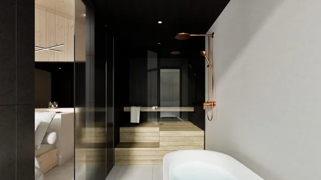 Aurora, Suite, 2 Trundle Beds, Queen Bed, Sauna، Star Arctic Hotel 4/5