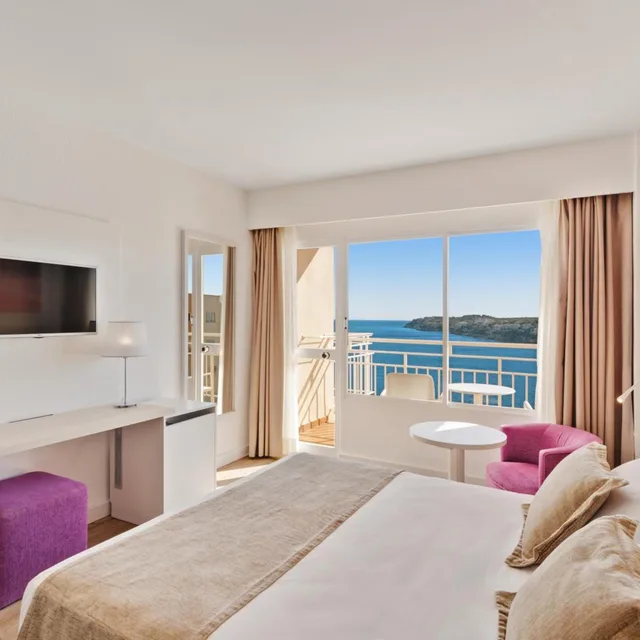 غرفة بسرير مزدوج بإطلالة على البحر، Bahia Principe Sunlight Coral Playa - Adults Only 2/7