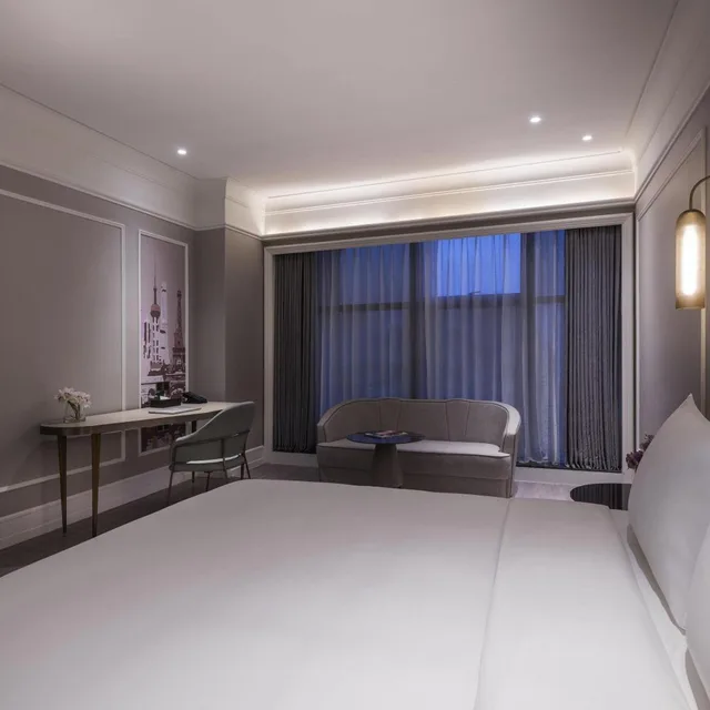 غرفة تنفيذية بسرير كينج، Mercure Shanghai Yu Garden On The Bund 6/8