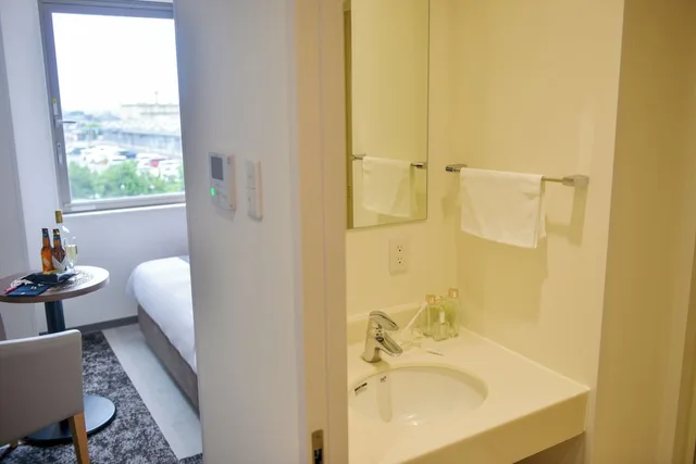 Room, 2 Double Beds, Hotel New Gaea Nishikumamoto Ekimae 2/3