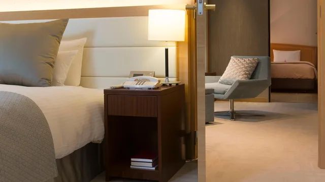 جناح متصل جونيور بسريرين منفصلين في الملحق، Hotel Nikko Tsukuba (ex. Okura Frontier Tsukuba) 1/1