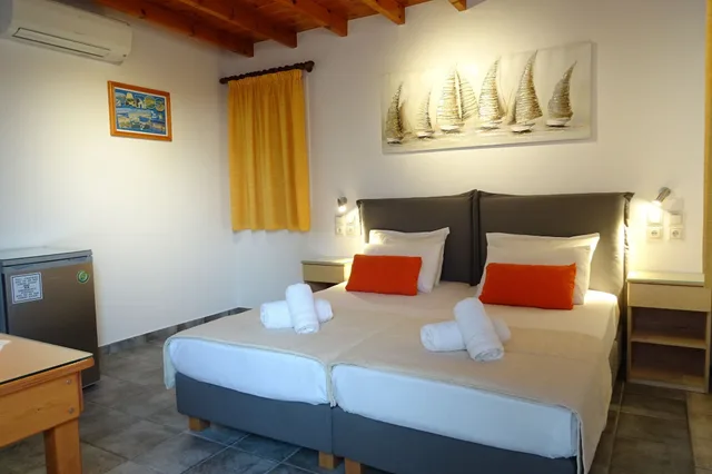 Lanai, Deluxe, Twin Beds, Mountain View، Kontaratos Studios & Apartments 1/5
