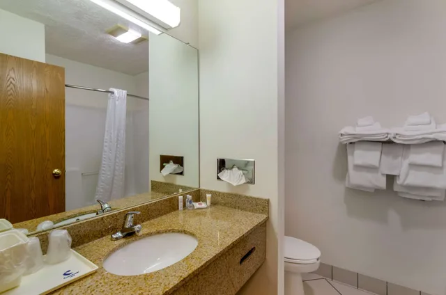 غرفة بسريرين منفصلين يُسمح فيها بالحيوانات الأليفة، Comfort Inn Atkins 3/3