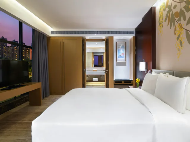 جناح بسرير كينج بغرفة نوم واحدة، Hilton Garden Inn Foshan 2/4