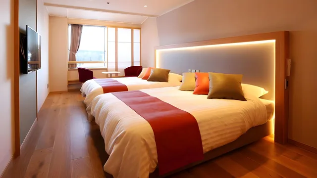 Standard, Twin Beds, Garden View, Middle Floor, Main Building، Hotel Sakurai 1/1