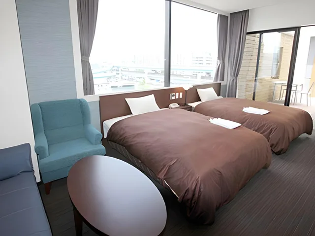 Modern, Superior, Twin Beds, Hotel New Gaea Kamigofuku 2/2