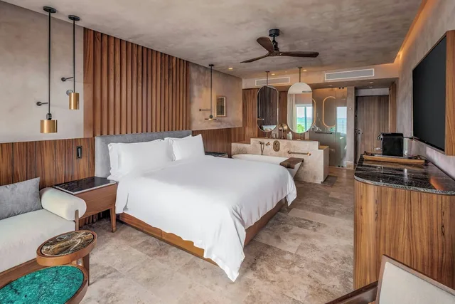 غرفة ديلوكس بسريرين مزدوجين بشرفة، Almare, a Luxury Collection Adult All-Inclusive Resort, Isla Mujeres 3/6