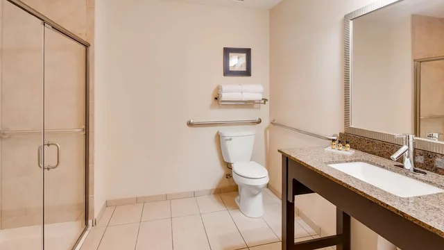 غرفة قياسية بسرير كينج لذوي الإعاقة، Best Western Plus Atrium Inn & Suites 4/4