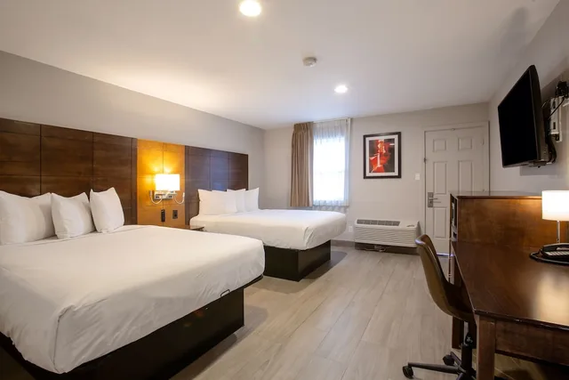 غرفة ديلوكس بسريرين كوين، The Inn on 66 3/10
