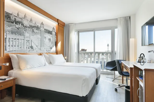 استوديو بسرير مزدوج بشرفة، Innside by Melia Barcelona Apolo 5/9