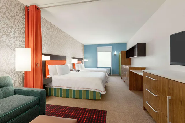 جناح استوديو بسريرين كوين لذوي الإعاقة، Home2 Suites By Hilton Austin Cedar Park Tx 1/1